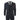 James Men's Classic Black 3-Piece Suit with Red Pocket Square