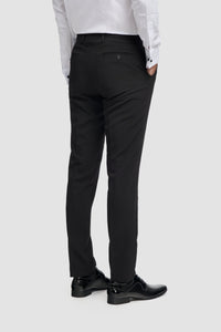 Tux - Pantaloni da smoking classici neri da uomo