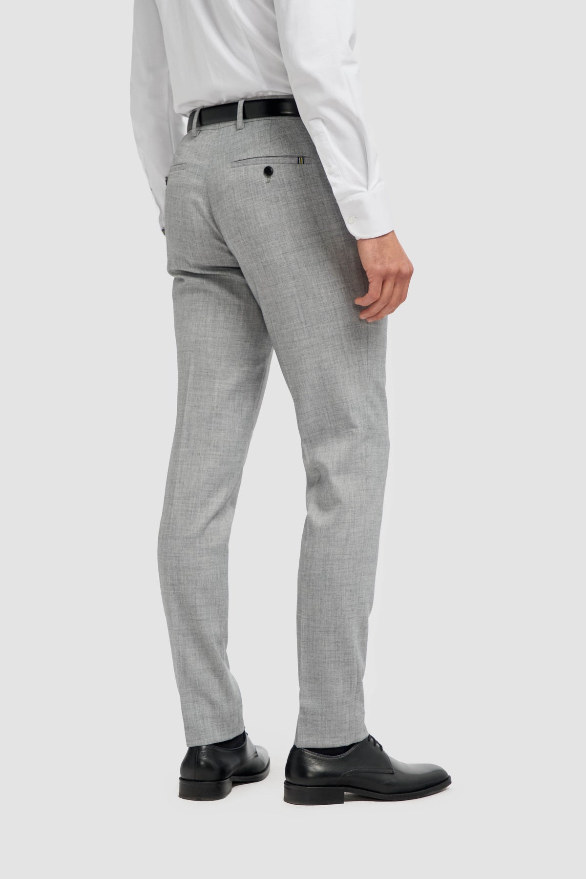 Malibu - Pantaloni formali grigi da uomo