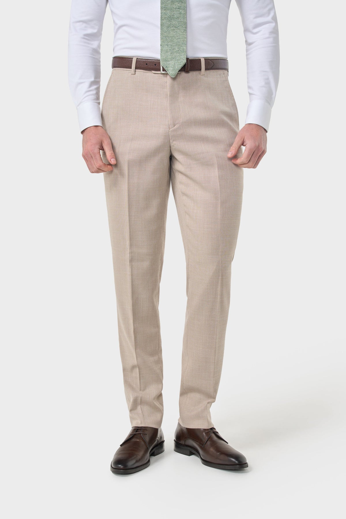 Miami - Pantaloni da sposa beige da uomo