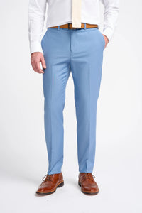 Bond - Pantaloni da uomo blu cielo