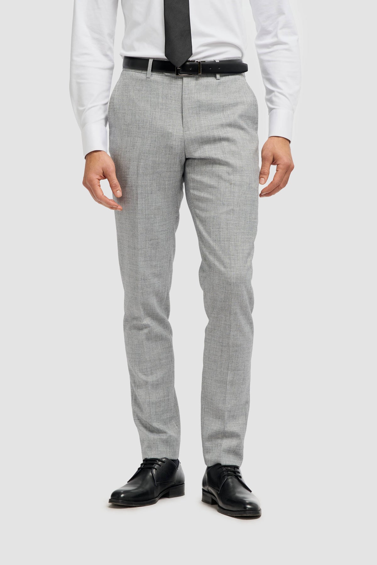 Malibu - Pantaloni formali grigi da uomo