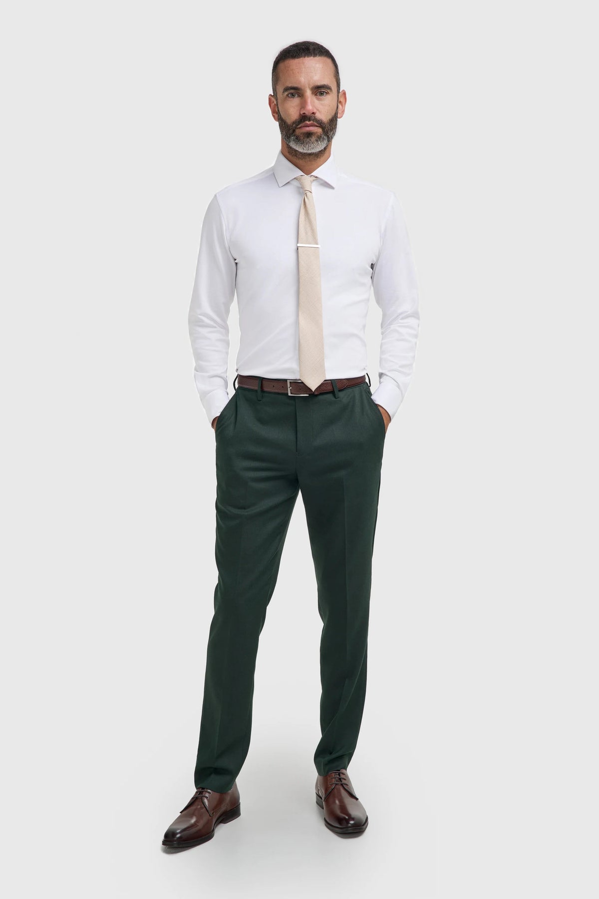 Malibu - Pantaloni da uomo verde foresta