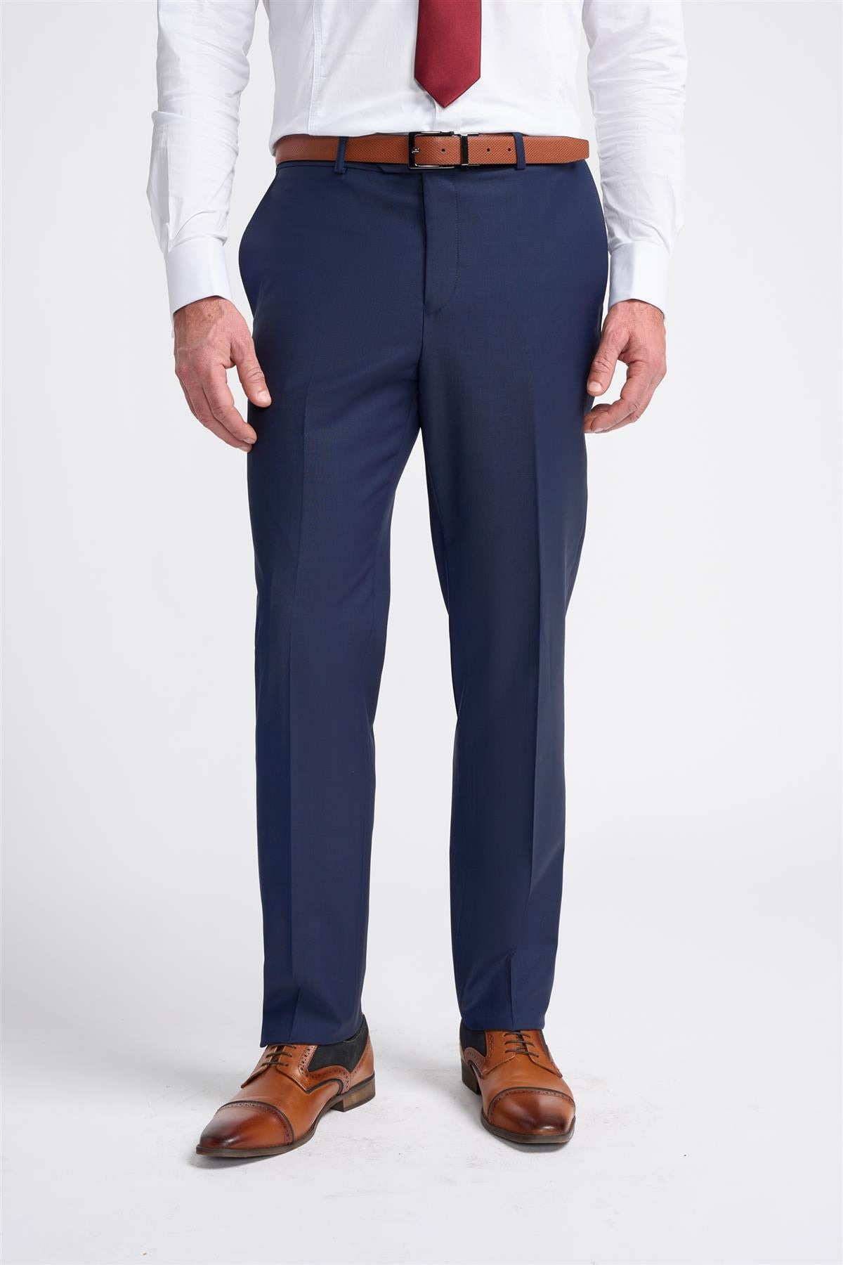 Bond - Pantaloni blu navy da uomo