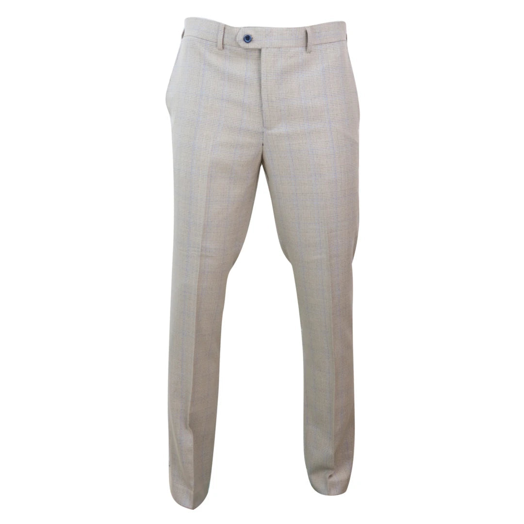 Pantaloni da uomo in tweed pulito