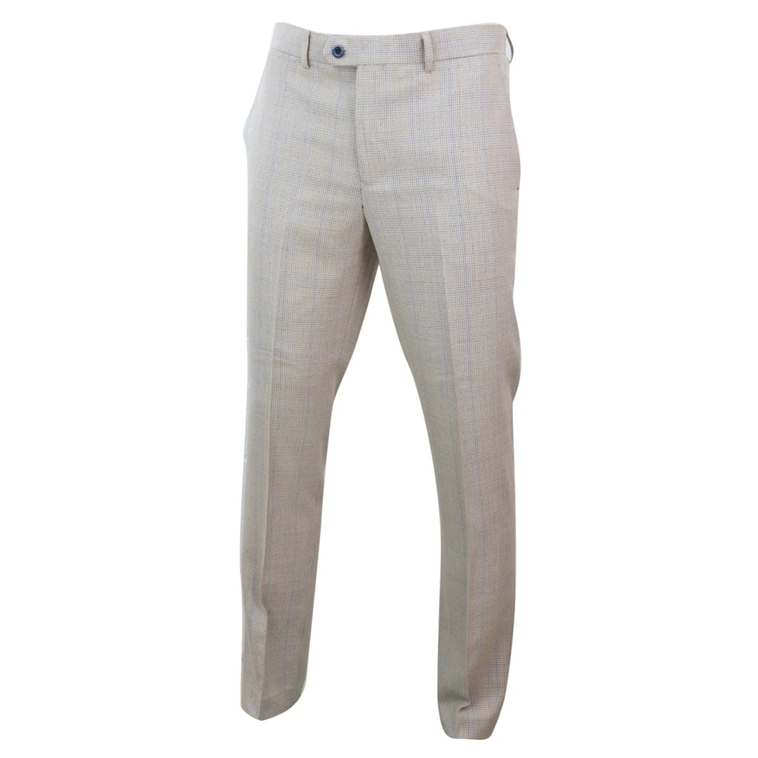 Pantaloni da uomo in tweed pulito