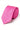 Cravatta da uomo rosa slim tinta unita