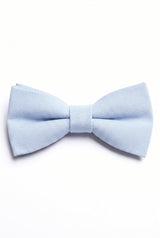 Papillon da uomo a doppio strato azzurro chiaro