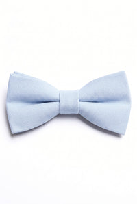 Papillon da uomo a doppio strato azzurro chiaro