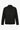 Giacca Harrington da uomo nera con colletto, impermeabile.
