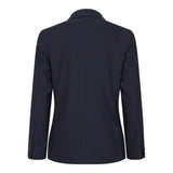 Boys Navy Check 3 Piece Suit Red Edinson Marc Darcy Classic Vintage Wedding