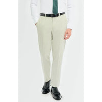 Tropez - Pantaloni formali da uomo verde salvia