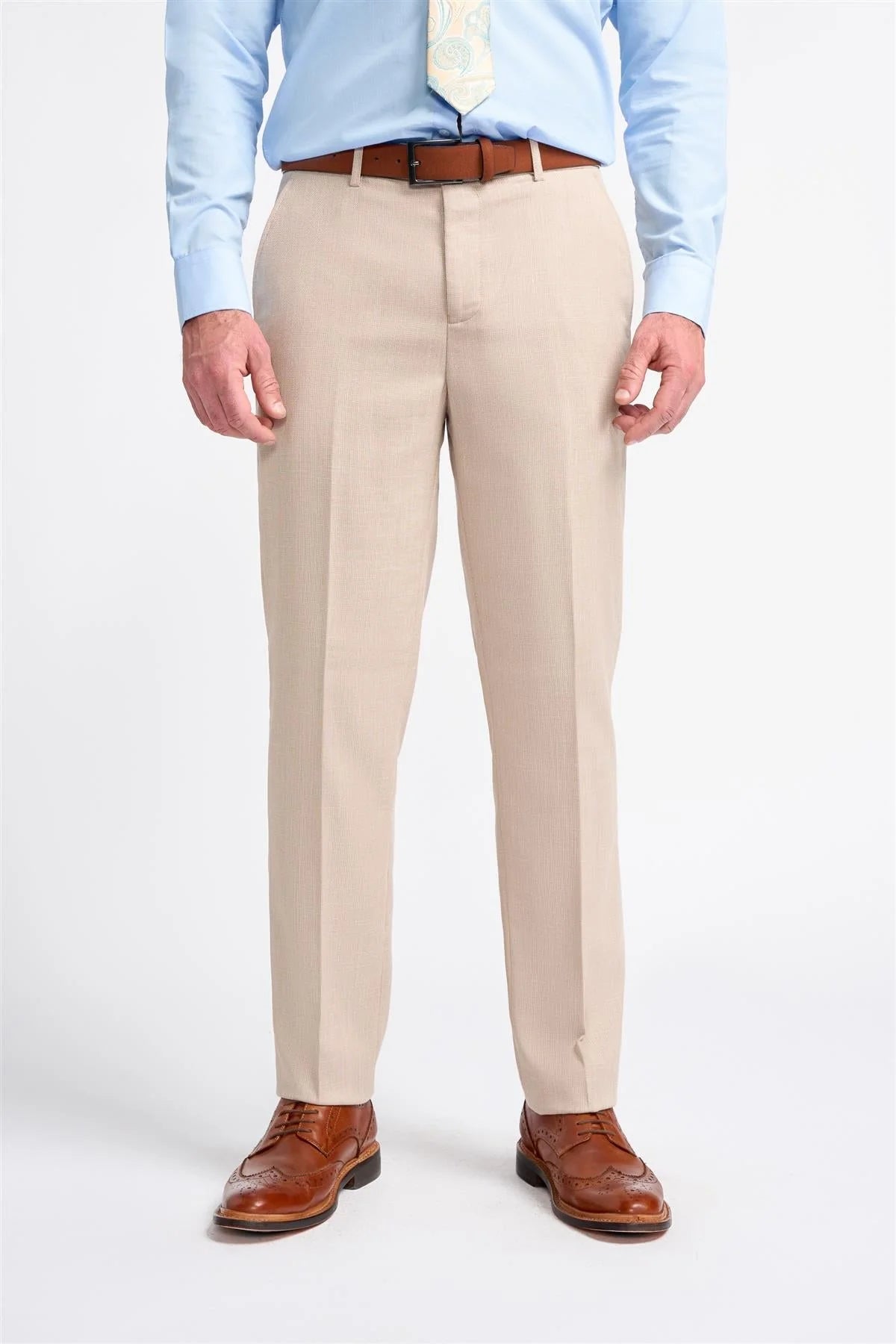 Miami - Pantaloni da sposa beige da uomo