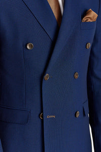 Mayfair - Abito doppiopetto blu navy da uomo, 2 pezzi