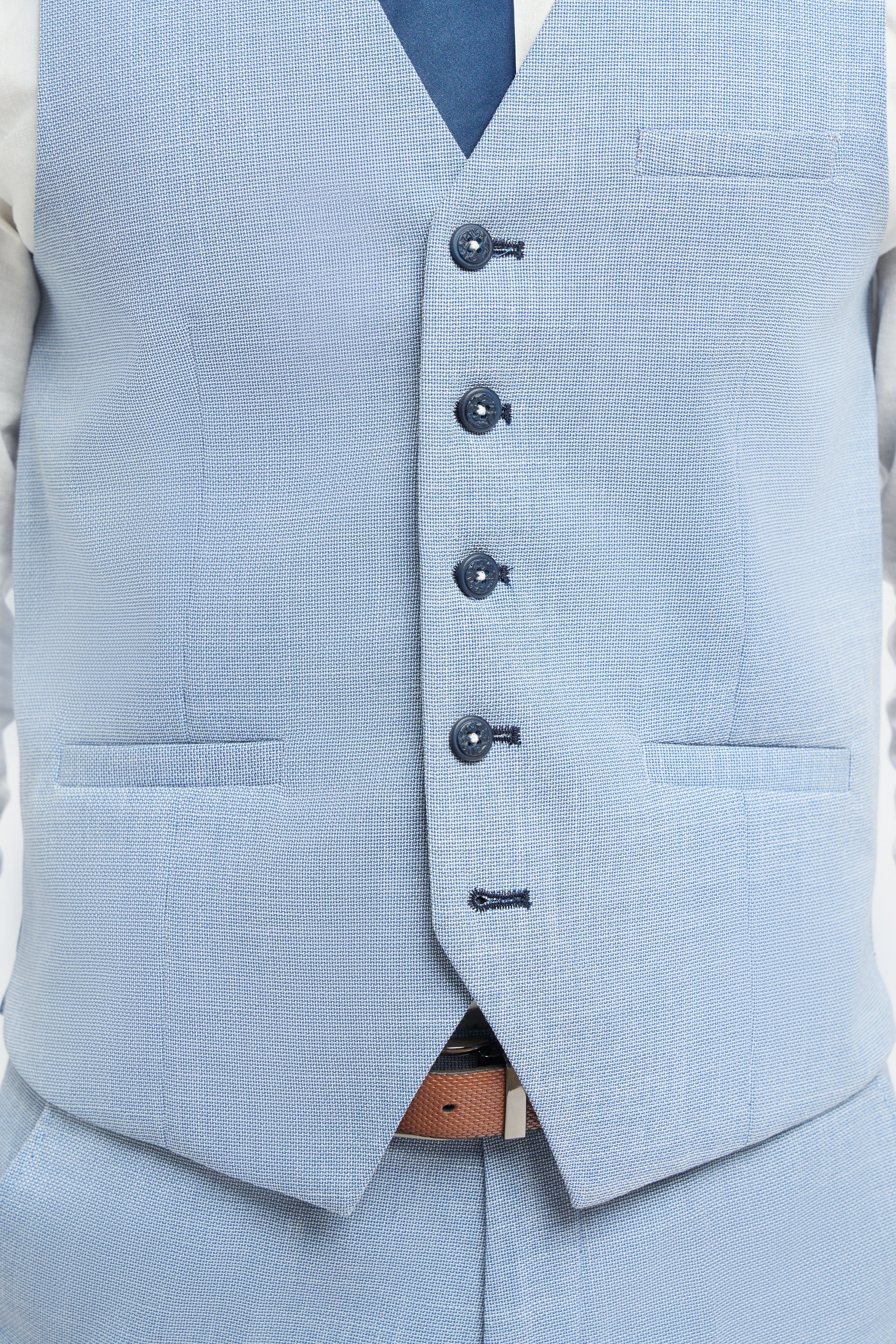 Miami - Gilet estivo azzurro chiaro da uomo