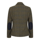 TPSTZ71 - Blazer in tweed verde oliva da donna