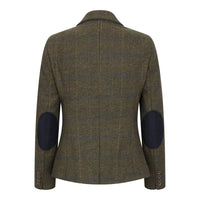 TPSTZ71 - Blazer in tweed verde oliva da donna