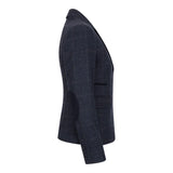 TPSTZ72 - Blazer in tweed blu navy da donna