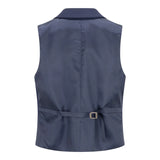 TPW-14 - Completo da donna in 3 pezzi, blu navy