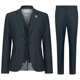 TPW53 - Completo da donna verde a 3 pezzi in stile Principe di Galles