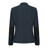 TPW53 - Completo da donna verde a 3 pezzi in stile Principe di Galles