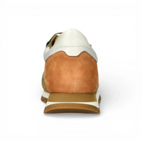 Aglae 02 - Sneakers da uomo in pelle verde beige