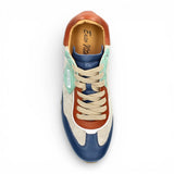 Aglae 02 - Sneakers da uomo in pelle grigio-blu