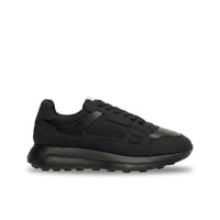 Albany - Sneakers casual da uomo nere in mesh traspirante