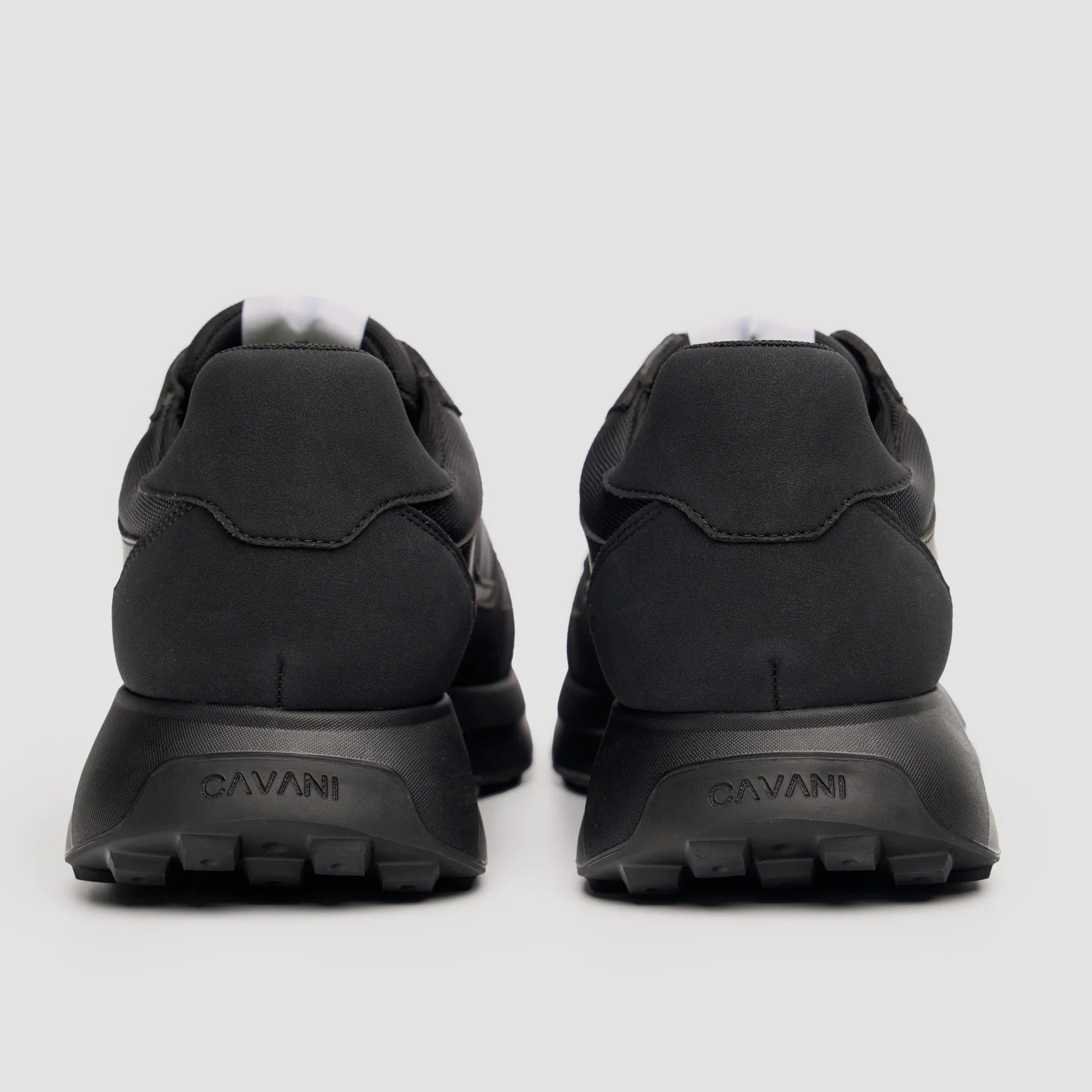 Albany - Sneakers casual da uomo nere in mesh traspirante