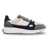 Albany - Sneakers casual da uomo grigie traspiranti in mesh