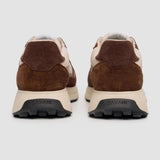Albany - Sneakers casual da uomo in mesh traspirante color marrone chiaro