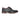 Albert - Scarpe brogue da uomo in pelle nera con dettagli in tweed