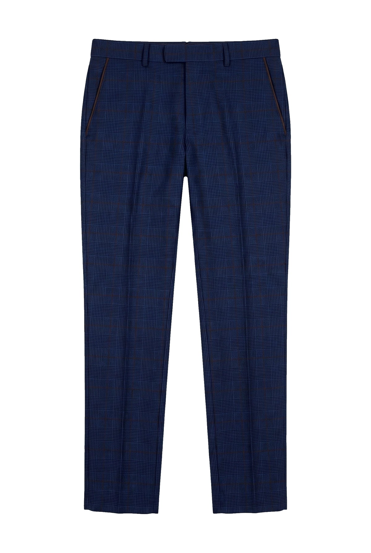 Alex - Pantaloni blu navy da uomo
