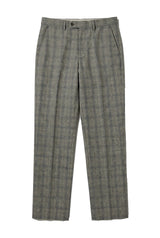Andrew - Pantaloni a quadri grigi da uomo