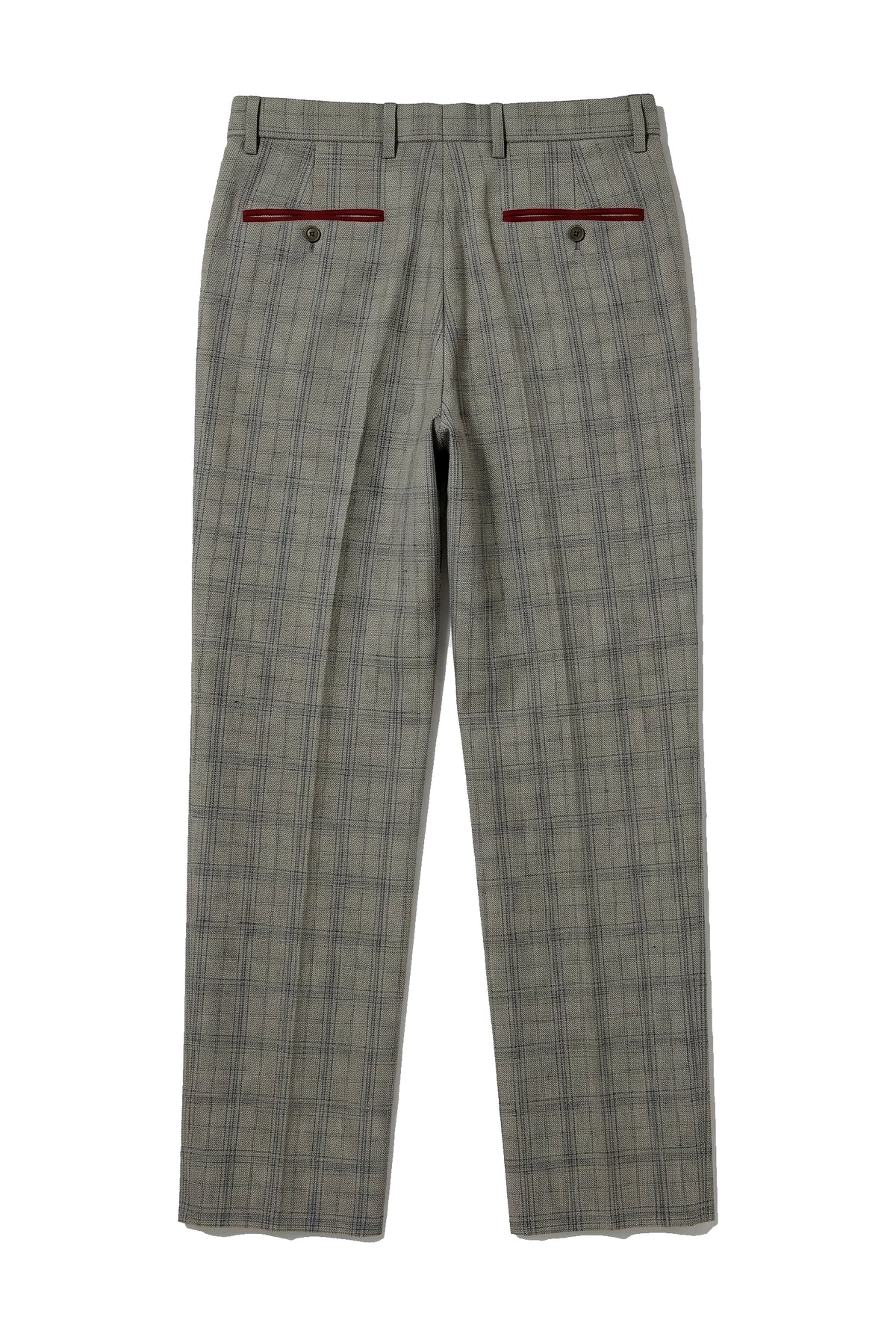Andrew - Pantaloni a quadri grigi da uomo