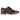 Arlo - Scarpe brogue da uomo in pelle marrone e tweed