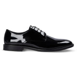 Beaumont - Scarpe Derby da uomo in pelle verniciata nera