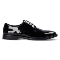 Beaumont - Scarpe Derby da uomo in pelle verniciata nera
