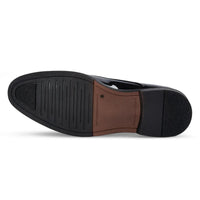 Beaumont - Scarpe Derby da uomo in pelle verniciata nera