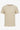 T-shirt classica da uomo a coste beige
