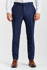 Belmont - Abito da sposo classico a tre pezzi blu navy per uomo