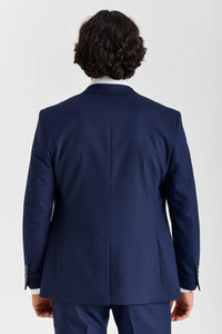 Belmont - Blazer da uomo blu navy dal taglio sartoriale
