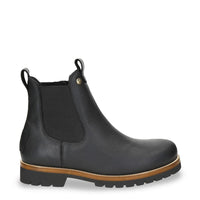 Beny Igloo C1 - Stivali Chelsea da uomo in pelle nera impermeabile