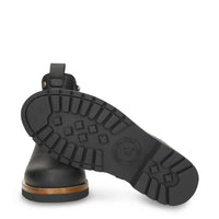 Beny Igloo C1 - Stivali Chelsea da uomo in pelle nera impermeabile