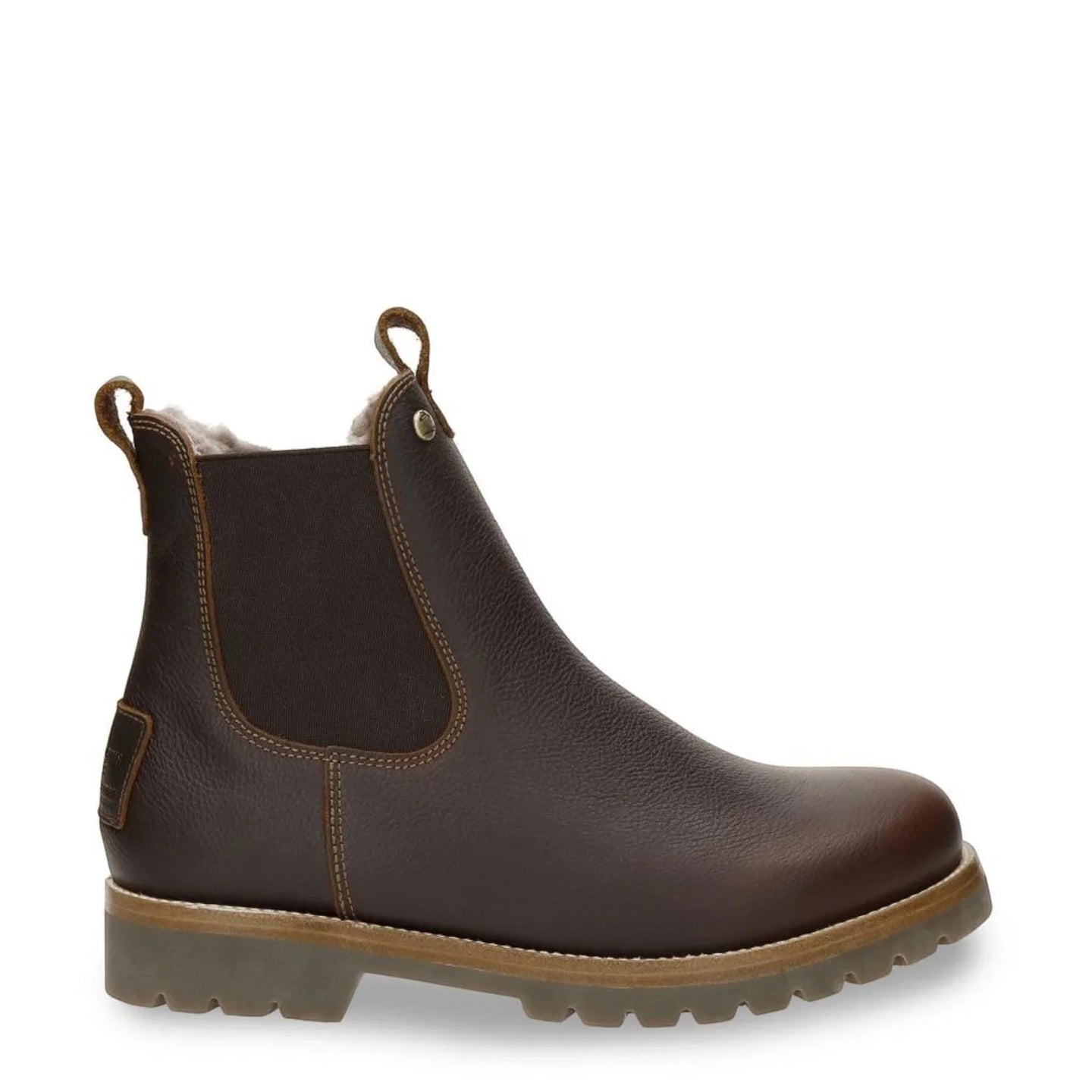 Beny Igloo C2 - Stivali Chelsea da uomo in pelle marrone impermeabile