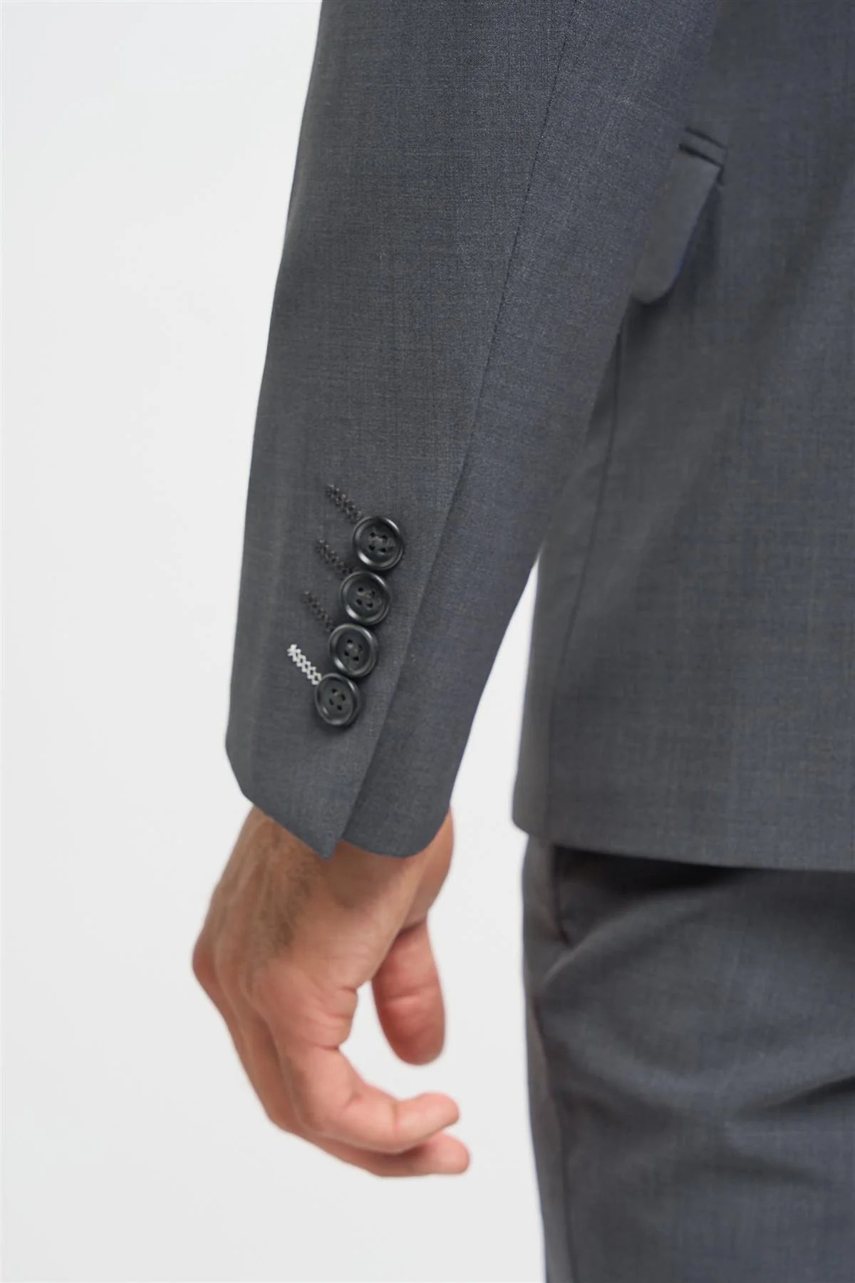 Bond - Blazer doppiopetto color antracite da uomo