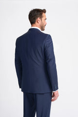Bond - Men's Navy Tailored Fit Blazer