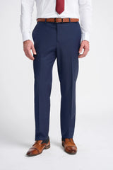 Bond - Men's Navy 3 Piece Tailored Fit Suit