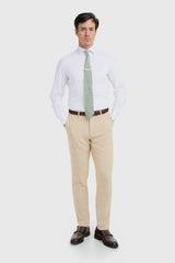 Camden - Pantaloni da uomo a quadri beige