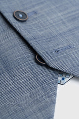 Camden - Gilet da uomo a quadri blu